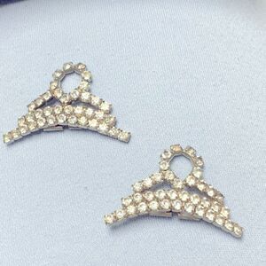 Vintage Rhinestone Shoe Clips